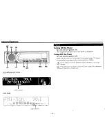 Предварительный просмотр 9 страницы Kenwood KDC-MP919 Instruction Manual