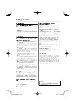 Preview for 4 page of Kenwood KDC-MP928 Instruction Manual