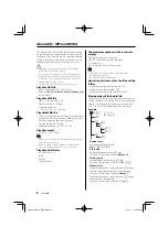 Preview for 8 page of Kenwood KDC-MP928 Instruction Manual