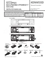 Предварительный просмотр 1 страницы Kenwood KDC-MP928 Service Manual