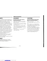 Preview for 3 page of Kenwood KDC-P200 Instruction Manual