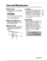 Предварительный просмотр 5 страницы Kenwood KDC-PS900 Instruction Manual