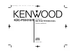 Kenwood KDC-PS9018R Instruction Manual preview