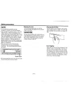 Preview for 6 page of Kenwood KDC-PS909 Instruction Manual