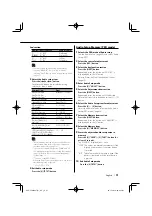 Предварительный просмотр 31 страницы Kenwood KDC-PSW9527 Instruction Manual