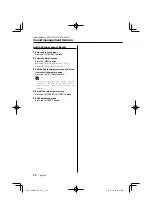 Предварительный просмотр 32 страницы Kenwood KDC-PSW9527 Instruction Manual