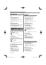 Предварительный просмотр 44 страницы Kenwood KDC-PSW9527 Instruction Manual