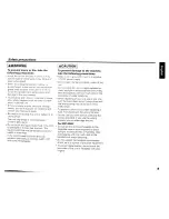 Предварительный просмотр 5 страницы Kenwood KDC-S2007 Instruction Manual