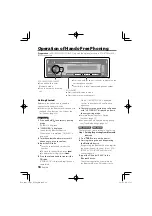 Preview for 18 page of Kenwood KDC-U4549 Instruction Manual