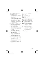 Предварительный просмотр 21 страницы Kenwood KDC-U4549 Instruction Manual