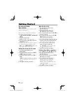 Preview for 8 page of Kenwood KDC-U5049DAB Instruction Manual