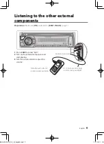 Preview for 9 page of Kenwood KDC-U553BT Instruction Manual