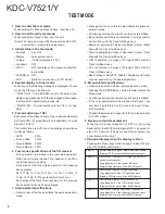 Preview for 8 page of Kenwood KDC-V7521/Y Service Manual