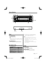 Предварительный просмотр 7 страницы Kenwood KDC-W237 Instruction Manual