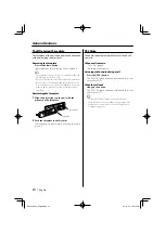 Предварительный просмотр 10 страницы Kenwood KDC-W237 Instruction Manual