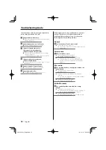 Предварительный просмотр 32 страницы Kenwood KDC-W237 Instruction Manual