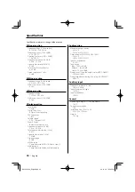 Предварительный просмотр 34 страницы Kenwood KDC-W237 Instruction Manual