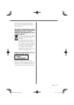 Preview for 5 page of Kenwood KDC-W3534 (French) Manuel D'Instructions