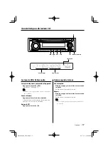 Preview for 17 page of Kenwood KDC-W3534 (French) Manuel D'Instructions