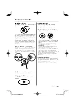 Preview for 39 page of Kenwood KDC-W3534 (French) Manuel D'Instructions