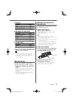 Preview for 43 page of Kenwood KDC-W3534 (French) Manuel D'Instructions