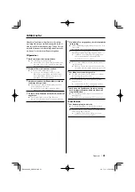 Preview for 61 page of Kenwood KDC-W3534 (French) Manuel D'Instructions