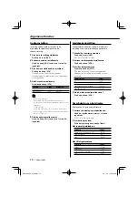 Preview for 74 page of Kenwood KDC-W3534 (French) Manuel D'Instructions