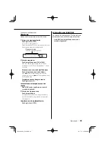 Preview for 83 page of Kenwood KDC-W3534 (French) Manuel D'Instructions