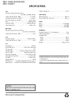 Предварительный просмотр 36 страницы Kenwood KDC-W3534A Service Manual