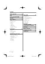 Preview for 2 page of Kenwood KDC-W427 Instruction Manual