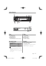 Preview for 9 page of Kenwood KDC-W427 Instruction Manual