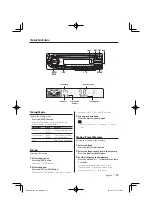 Preview for 13 page of Kenwood KDC-W427 Instruction Manual