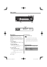 Preview for 18 page of Kenwood KDC-W427 Instruction Manual