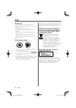 Предварительный просмотр 6 страницы Kenwood KDC-W4537U Instruction Manual