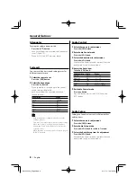 Preview for 8 page of Kenwood KDC-W5031 Instruction Manual