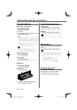 Preview for 18 page of Kenwood KDC-W5031 Instruction Manual