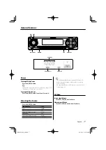 Preview for 7 page of Kenwood KDC-W5037 Instruction Manual