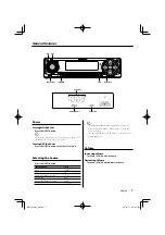 Preview for 7 page of Kenwood KDC-W5137 Instruction Manual