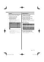 Preview for 9 page of Kenwood KDC-W534 (French) Manuel D'Instructions