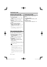 Preview for 14 page of Kenwood KDC-W534 (French) Manuel D'Instructions