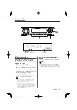 Preview for 15 page of Kenwood KDC-W534 (French) Manuel D'Instructions