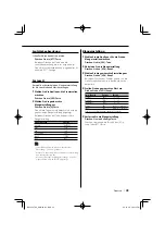 Preview for 43 page of Kenwood KDC-W534 (French) Manuel D'Instructions