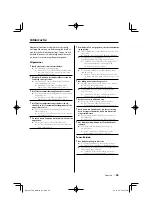 Preview for 65 page of Kenwood KDC-W534 (French) Manuel D'Instructions