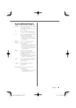 Preview for 67 page of Kenwood KDC-W534 (French) Manuel D'Instructions