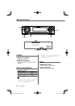 Preview for 76 page of Kenwood KDC-W534 (French) Manuel D'Instructions