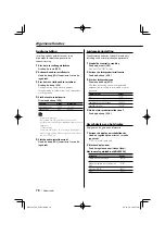 Preview for 78 page of Kenwood KDC-W534 (French) Manuel D'Instructions