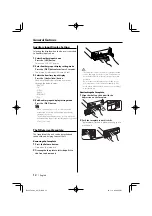 Предварительный просмотр 12 страницы Kenwood KDC-W6027 Instruction Manual