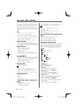 Preview for 8 page of Kenwood KDC-W6031 Instruction Manual