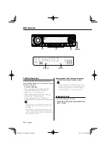 Preview for 16 page of Kenwood KDC-W6031 Instruction Manual