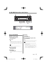 Preview for 21 page of Kenwood KDC-W6527 Instruction Manual